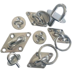 Hui Ding Loquet de porte en acier inoxydable 304, crochet de quincaillerie marine multi-tailles pour accessoires de voile et de auvent - Product Image 2