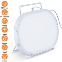Lampe de photothérapie LED à luminosité réglable et commande tactile pour l'éclairage médical, la dépression saisonnière et les soins à domicile
