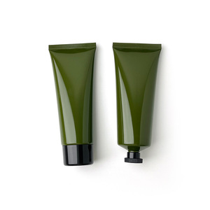 100g Glossy Green Cosmetic Soft <b>Tube</b> Facial Cleanser Hand Cream Disposable Empty Bottle PE Screw Cap Skin Care Squeeze <b>Tube</b> - Product Image 5