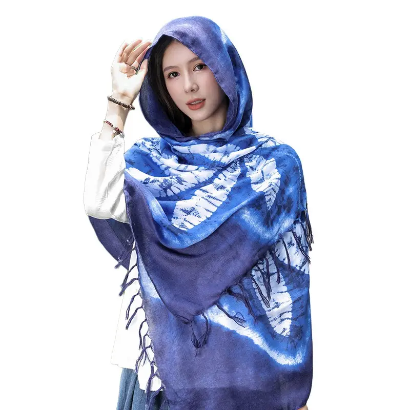 W0008 sciarpa per la testa in cotone di lino a buon mercato all'ingrosso sciarpa Hijab in stile modesto 90*180cm scialle per cappello musulmano monocromatico in cotone da donna