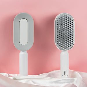 Peigne de massage central creux <span class=keywords><strong>Becot</strong></span> Beaute, brosse à cheveux auto-nettoyante 3D, produit à succès 2024, cadeaux de festival - Product Image 1