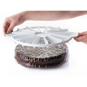Decoratore per Torte Rotondo in Plastica, Strumento per Pasticceria e Decorazione Dolci - Product Image 2