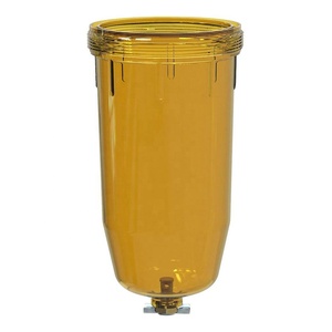 495-4 Fuel Tank Filter Bowl For Diesel Gasoline Biodiesel Filter 495 495-3/4 496 496-3/4 497 497-3/4 with Drain Valve