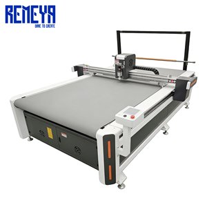 Máquina de Corte Automática CNC REMEYA con Cuchilla Oscilante, Cortadora Digital de Cama Plana para Cuero - Product Image 4
