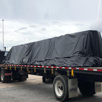 Bâche en PE imperméable et durable avec œillets renforcés, bâche poly robuste pour la couverture de camions à plateau et de transport de bois