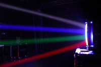 Mini projecteur de scène 30W SPIDER RGBW DMX512 à tête mobile pour discothèque, bar, DJ, spectacle, éclairage de scène LED pour fête