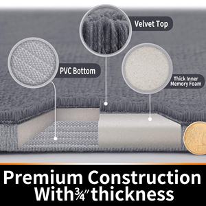 (CHAKME) אנטי להחליק גדול במיוחד רחצה רחיץ מצחיק זיכרון קצף אמבט מאטס - Product Image 4