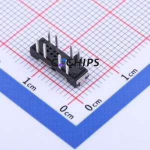 K3-2346D-F1 Slide Switch Through hole Component (THT) Switch Double Pole Three Throw Rectangle Pin Header PC Pin 13mm - Product Image 2