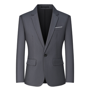 Blazers <span class=keywords><strong>pour</strong></span> hommes, coupe ajustée, décontracté chic, veste de <span class=keywords><strong>costume</strong></span> sport, un bouton, blazer de voyage, veste de <span class=keywords><strong>costume</strong></span> légère - Product Image 3