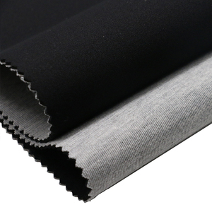 قماش قطني لون رمادي كاتيوني مخصص + نيوبرين SBR + ملابس سوداء قماش حرير ناعم - Product Image 4