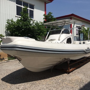 Liya CE 12 Capacidad Costilla de alta velocidad 830 Orca Hypalon Deep V Casco de fibra de vidrio 27 pies Costilla inflable Yatchs para la venta - Product Image 2