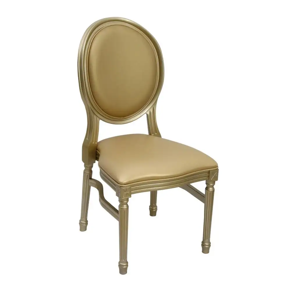 부인 우즈 핫 세일 프랑스 스타일 클래식 이벤트 의자 수지 소재 웨딩 호텔 의자