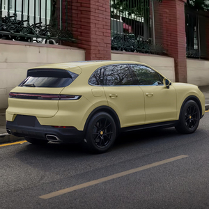 Pellicola Protettiva TPU PPF Opaca di Lusso AMG Giallo Deserto con <span class=keywords><strong>Film</strong></span> Altamente Elastico Giallo-Verde per Curve Complesse - Product Image 4
