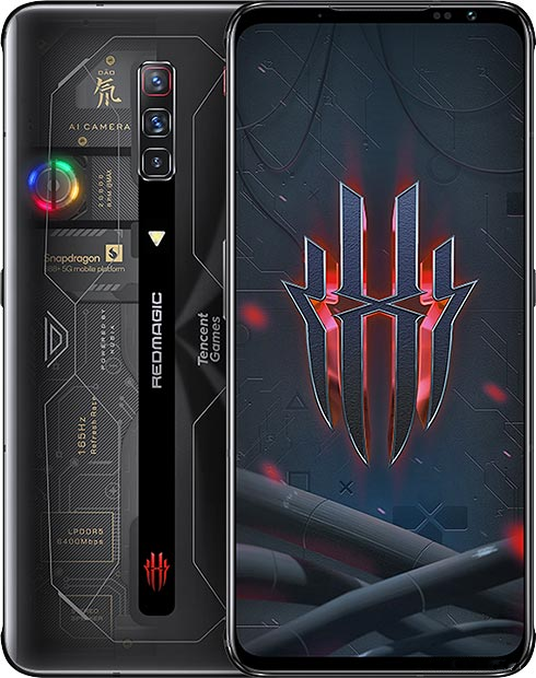 nubia RedMagic 6S 6.8 Inch 165HZ AMOLED Gaming Display 120W Super Fast Wired Charging Rear Triple Camera 64MP GSM Smart Phone