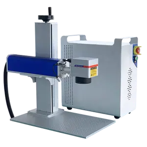 2024 Raycus Laser Marking Machine 50W 30W 20W 3D Fiber Laser Engraving Machine For Jewelry Firearm Tumbler Mug
