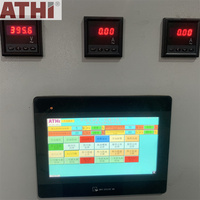 Machine de sablage rotative ATHI Q36 à commande PLC, équipement de sablage à billes d'acier, moteur personnalisable, puissance facilement ajustable