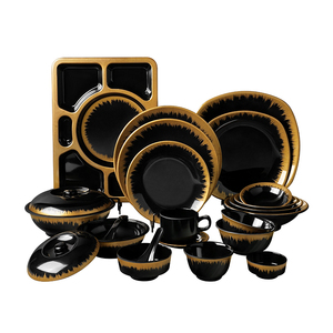 Bán buôn <span class=keywords><strong>melamine</strong></span> đặt bữa ăn tối-thực phẩm cấp <span class=keywords><strong>melamine</strong></span> Bộ đồ ăn với tái sử dụng <span class=keywords><strong>melamine</strong></span> tấm, hỗ trợ ODM - Product Image 4