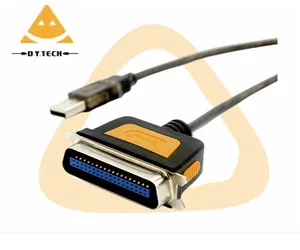 高品质USB至USB并行端口电缆1284打印电缆老式CN36针打印机数据线