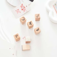 Tampon en bois de haute qualité, disponible en plusieurs styles, avec logo personnalisé et design sur mesure