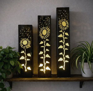 Linterna Solar con Forma de Margaritas Brillantes de Fábrica BSCI para Adorno de Jardín y Decoración de Exteriores - Product Image 6