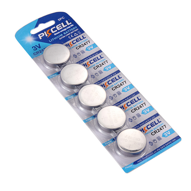 Hot Sale 2020 Lithium Button Cell Battery  CR2477 1000mah with High Capacity