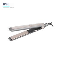 Catokan Rambut Dual Voltage 100-240V Lapisan Keramik Portabel dengan Saklar Pengunci untuk Salon Grosir Pabrik B2B