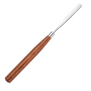 Varilla de madera para mezclar esmalte de uñas, para mezclar gel sólido, mango de madera maciza, acero inoxidable ultrafino y duradero. - Product Image 5
