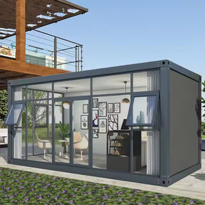 Casas prefabricadas de segunda mano estructura de acero edificio de oficinas Entrepot préfabriqué precio de fábrica barato - Product Image 1