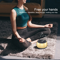 Cuenco de meditación tibetana, máquina de sonido B3, cuenco de canto, máquina de sonido, cuencos de canto para atención plena, alivio del estrés, temporizador y memoria