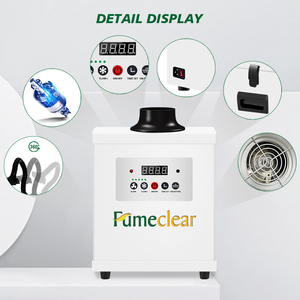 Extracteur de fumée 150w à bas prix en gros pour laser et machine à <span class=keywords><strong>souder</strong></span> triple filtre avec capot souple - Product Image 4