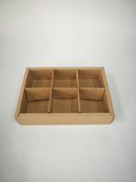 Dossiers en papier kraft jetables couleur personnalisée avec couvercle transparent en PET, design pliable pour l'emballage de rouleaux alimentaires et de desserts