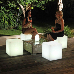 New Design Bar Home Furniture Plastic Modern Outdoor Led Light <strong>Cube</strong> <strong>Table</strong> - Product Image 2