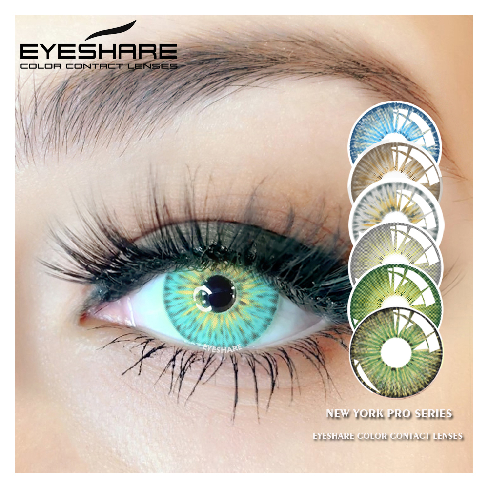 Eyeshare 2 шт. изготовленные на заказ для контактных линз упаковка Косплей Контактные линзы для глаз