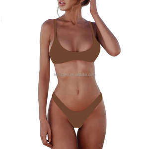 Femmes grande taille Sexy licou <span class=keywords><strong>maillot</strong></span> <span class=keywords><strong>de</strong></span> <span class=keywords><strong>bain</strong></span> solide imprime deux pièces Bikini maillots <span class=keywords><strong>de</strong></span> <span class=keywords><strong>bain</strong></span> avec évider avant Logo <span class=keywords><strong>maillot</strong></span> <span class=keywords><strong>de</strong></span> <span class=keywords><strong>bain</strong></span> maillots <span class=keywords><strong>de</strong></span> <span class=keywords><strong>bain</strong></span> - Product Image 2