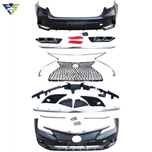 Kit de Carrocería Estilo Lexus LS para <span class=keywords><strong>Corolla</strong></span> 2019 <span class=keywords><strong>2021</strong></span>, Parachoques Delantero y Trasero con Rejilla y Punta de Escape - Product Image 3