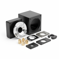 Casing Speaker Aluminium Presisi Tinggi Hasil Mesin CNC, Rumah Audio Hi-Fi Anodized Khusus untuk Sistem Suara Premium