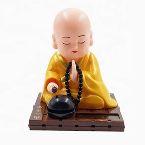 ตุ๊กตาพระพุทธรูปเล็กๆน้อยๆสำหรับตกแต่งรถบ้านสีฟ้าแดงเหลืองขนาด7.5*7*9.5ซม. - Product Image 6