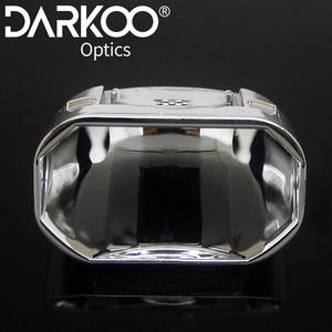 Molde de inyección para Reflectores de luz de coche, Reflector de Faro de bicicleta eléctrico con patrón de haz de punto de repuesto para lente de Pc - Product Image 2