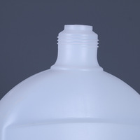 Bouteille de détergent à lessive PE 2L personnalisée en gros avec extrémité ouverte facile pour bouchon à vis avec logo de shampooing lotion crème