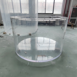 Chinese leveranciers grote zoetwateraquarium <span class=keywords><strong>120</strong></span> <span class=keywords><strong>gallon</strong></span> cilindrische acryl visbak - Product Image 5