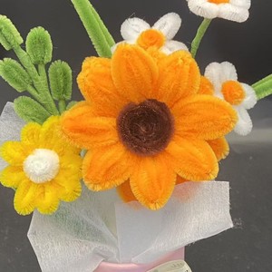 Ramo <span class=keywords><strong>de</strong></span> Flores con Limpiapipas, Ramo <span class=keywords><strong>de</strong></span> Flores para el Día <span class=keywords><strong>de</strong></span> la Madre, Regalos para el Día <span class=keywords><strong>de</strong></span> la Madre, Mejor Vendedor - Product Image 3
