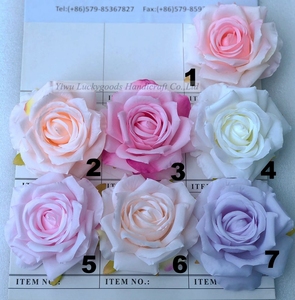 LFH083 Cổ Phiếu Đầy Màu Sắc Nhân Tạo Hoa Hồng Đầu Cho Trang Trí Tiệc Cưới - Product Image 1