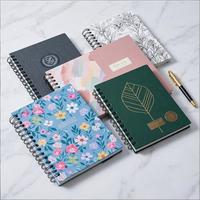 Carnet de planification quotidienne personnalisé à spirale, couverture rigide, journal d'entraînement professionnel, organisateur, cahier d'exercices scolaire
