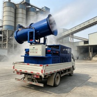 Équipement de pulvérisation de brume pour le contrôle de la poussière, à performance stable, pour les travaux de réduction de la poussière à grande échelle