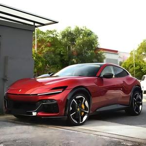 Nouveau kit carbone OEM personnalisé pour FUV <span class=keywords><strong>Purosangue</strong></span> <span class=keywords><strong>SUV</strong></span> <span class=keywords><strong>2022</strong></span>+ : Lame avant/arrière, extensions d'ailes, jupes latérales, boulons, pare-chocs - Product Image 2