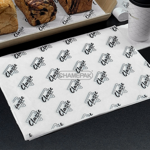 Tùy chỉnh tái sử dụng giấy da cấp thực phẩm mỡ bằng chứng giấy cho gói bánh mì kẹp thịt bơ bánh mì thực phẩm thân thiện với môi nướng bọc - Product Image 5