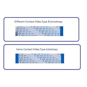 New Type A 20cm 200mm FFC FPC 40pin 0.5 pitch Flat Ribbon Flex Cable 40 pins 20624 AWM 80C VW-1 60V Power Button