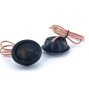 ลำโพงทวีตเตอร์ในรถยนต์ 35 มม. 12V 4 โอห์ม คอยล์เดี่ยว ตอบสนองความถี่สูง ใช้ได้กับรถยนต์ทั่วไป สีดำ คู่ - Product Image 4