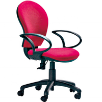 Chaise de bureau confortable en tissu pour cadre, idéale pour le personnel, le jeu sur PC, ergonomique, pivotante, pour le travail.