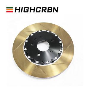 HIGHCRBN 299.9 * 12mm 2ピースブレーキディスク固定リアアウディA6Lクワトロ (C7/4X8/4XL) OE # 8K0615601B;8K0615601J - Product Image 4